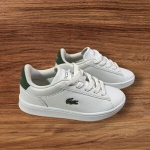 Lacoste White Sneakers Toddler Kid Size 11